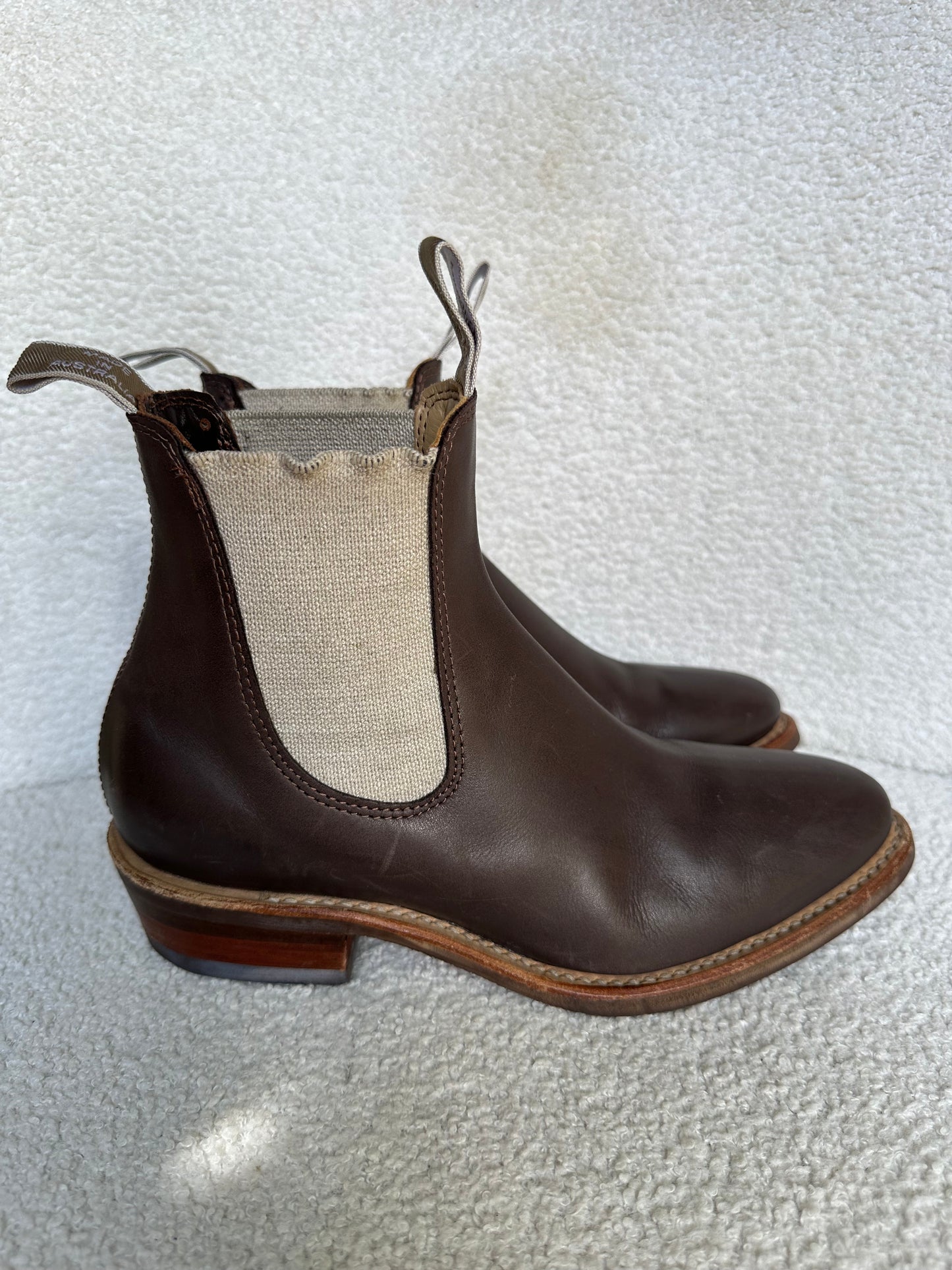 RM Williams Brown Boots Size 38