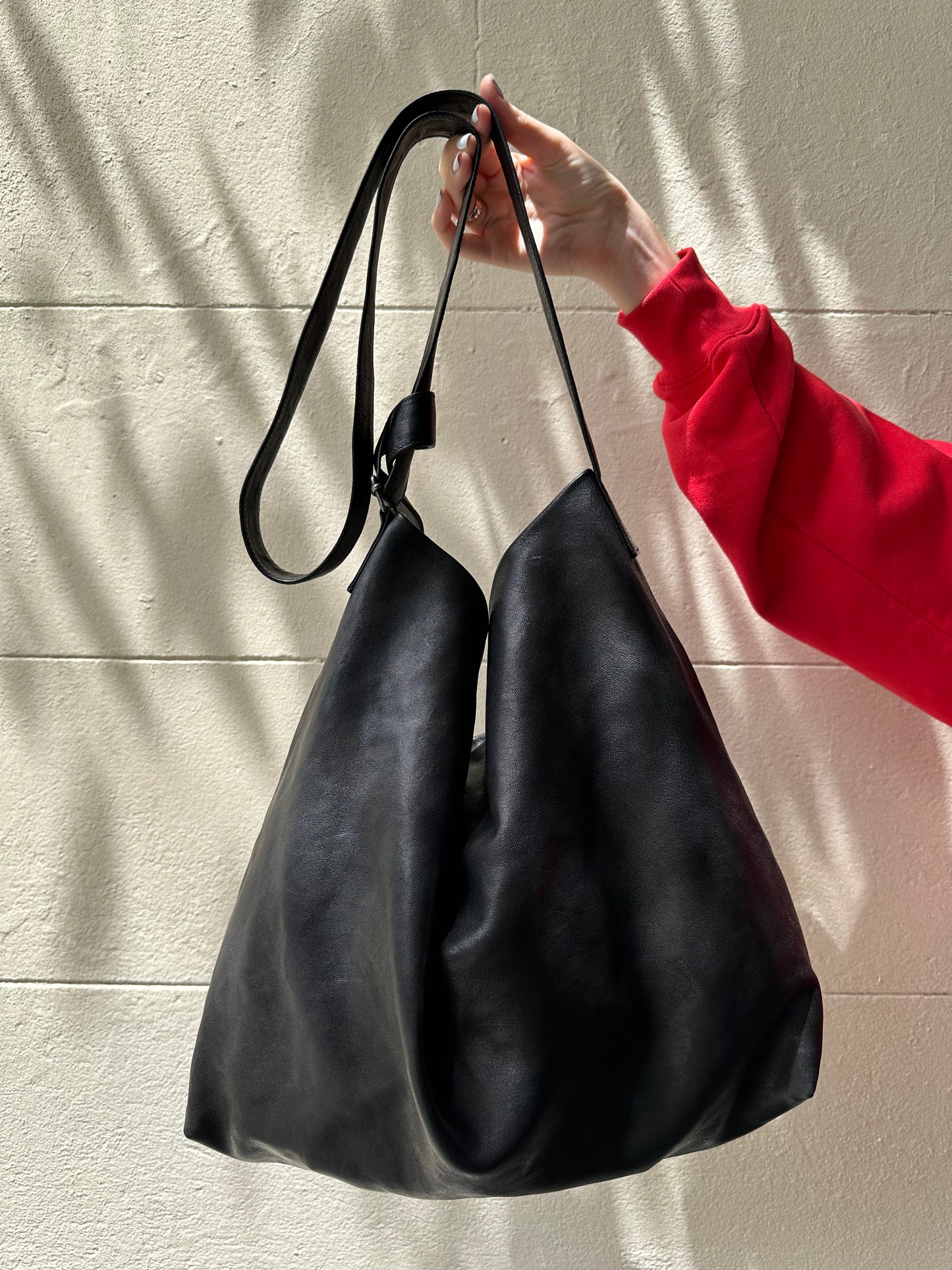 Ann Demeulemeester Tosh Black Shoulder Bag