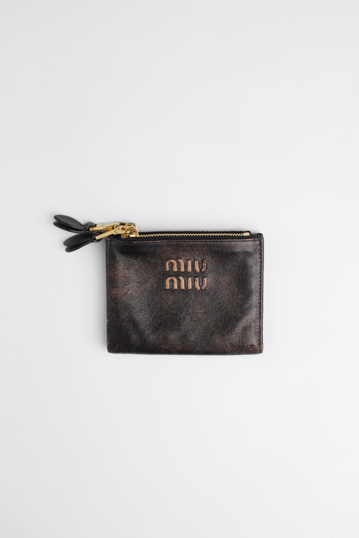 Miu Miu Brown Small Wallet