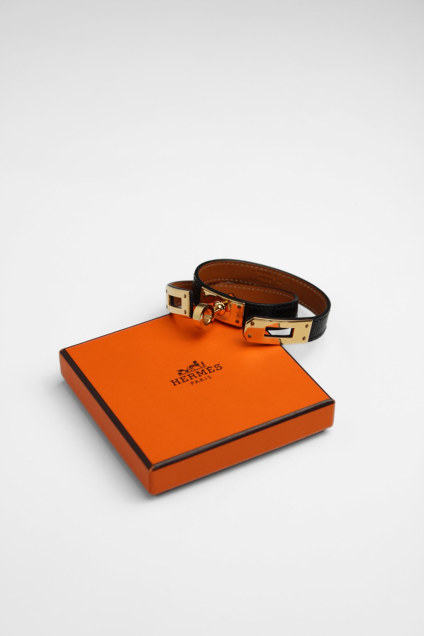 Hermes Kelly Snake Bracelet Size T2