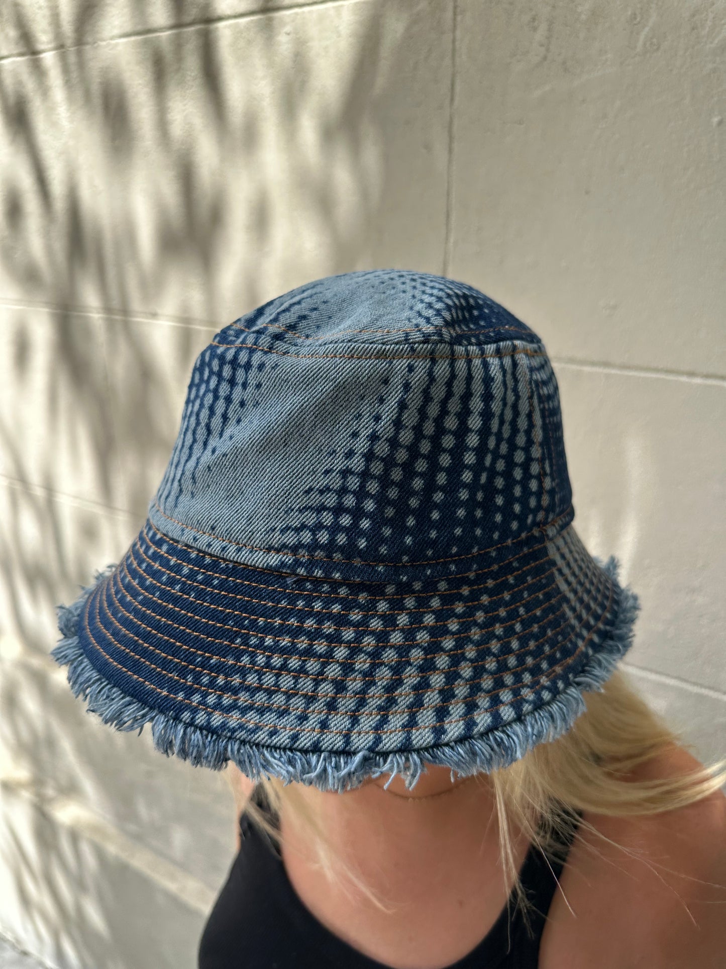 Paco Rabanne Denim Bucket Hat