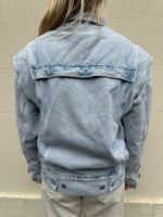 Isabel Marant Washed Denim Jacket Size 34