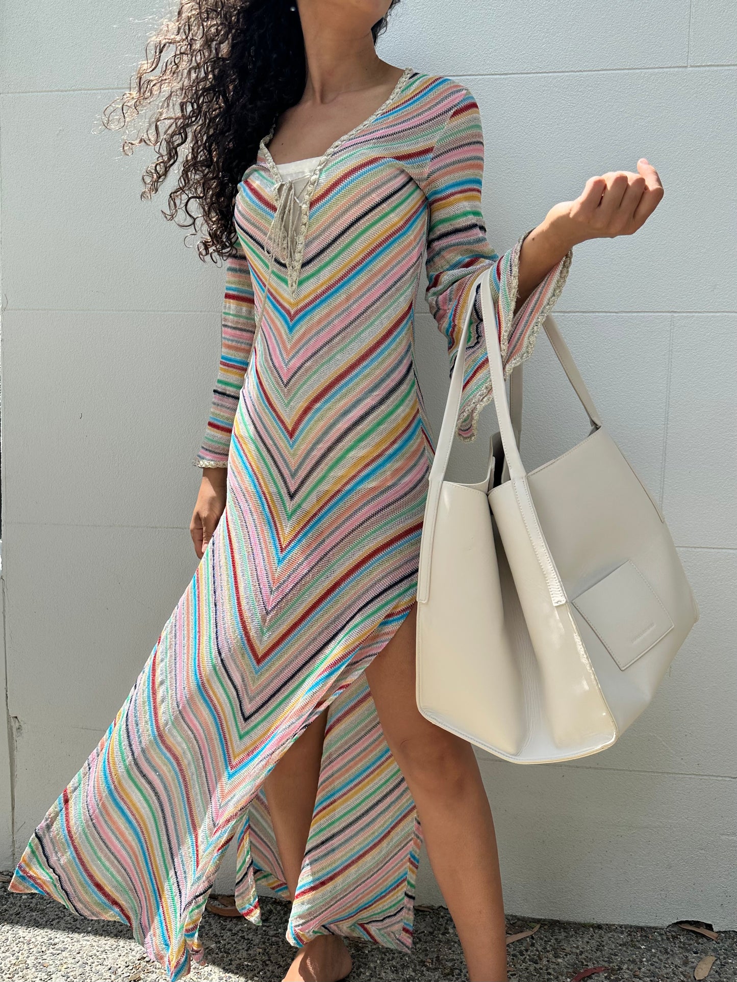 Missoni Mare Multi Stripe Dress Size S