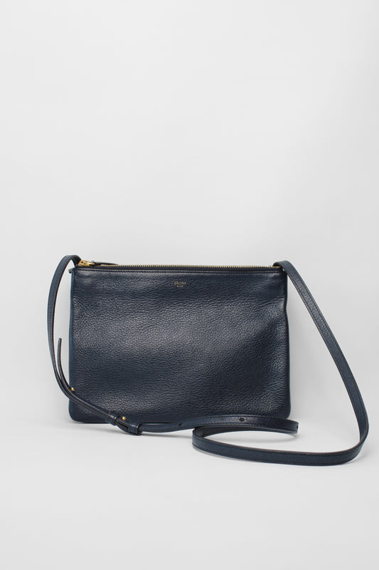 Celine Navy Trio Bag