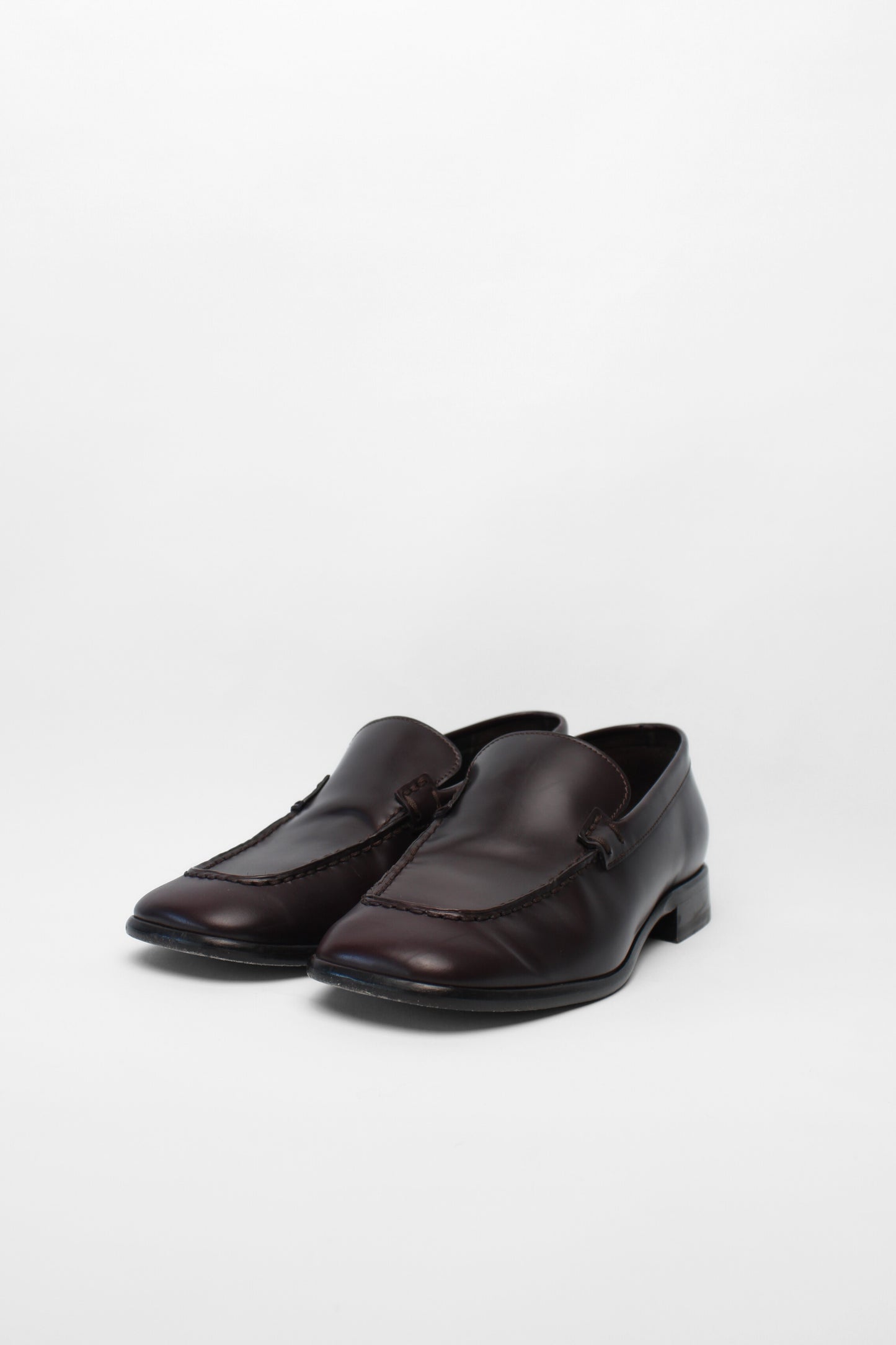 The Row Chocolate Loafers Size 35.5