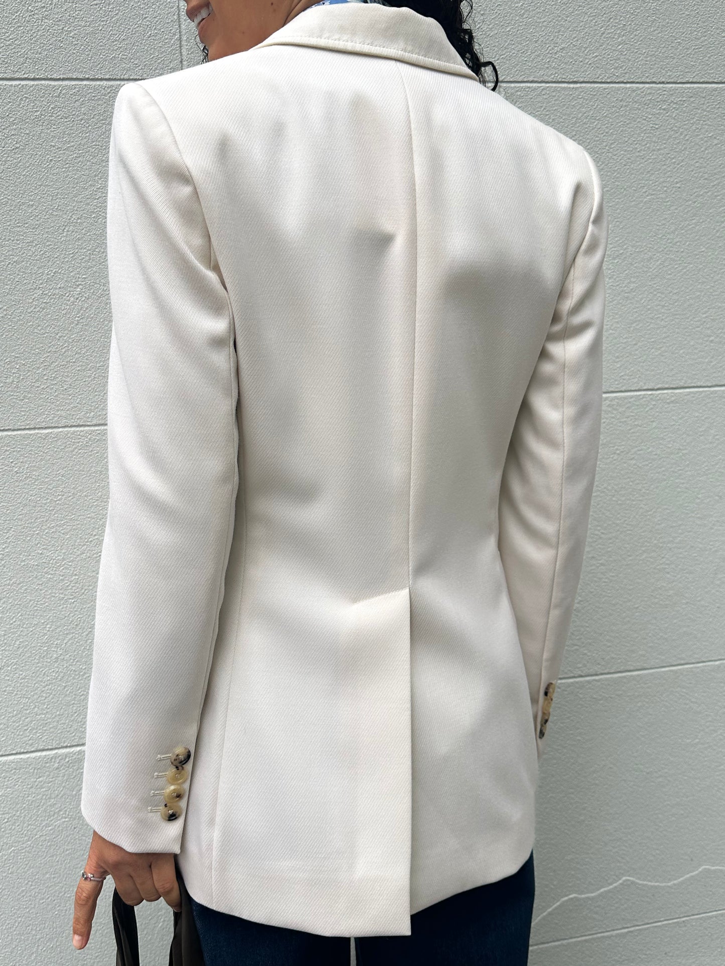 Bella Freud Ivory Jacket Size 10