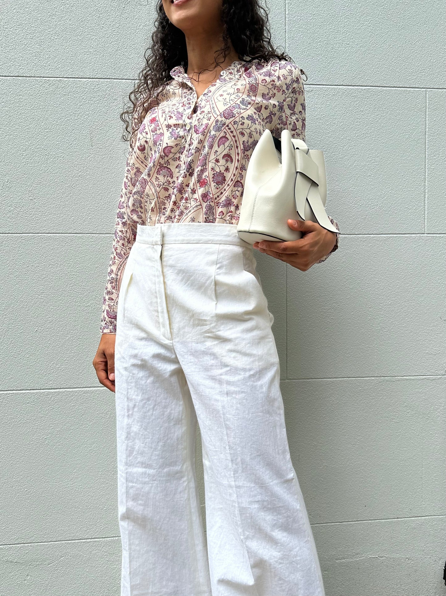 Isabel Marant Lilac Floral Top Size 36