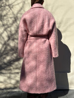 RAEY Pink Mohair Coat Size XS