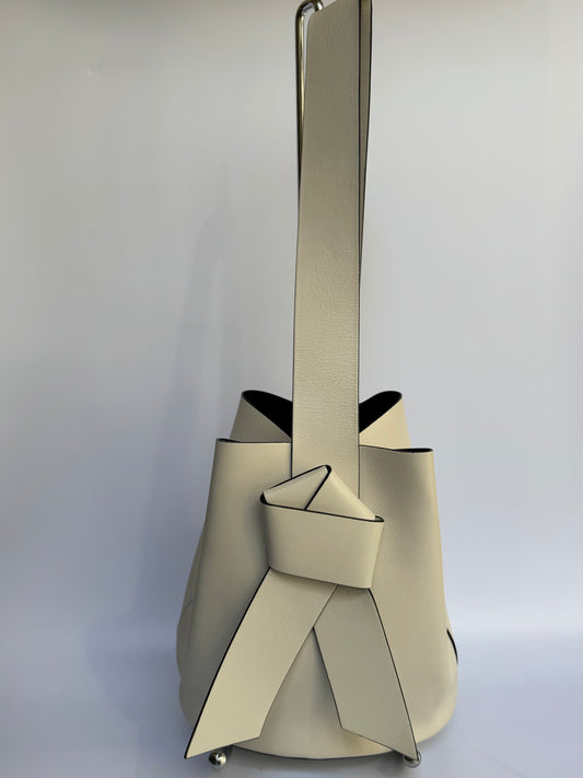 Acne Studios Knotted White Bag