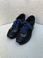 Chanel Black Navy Sneakers Size 39