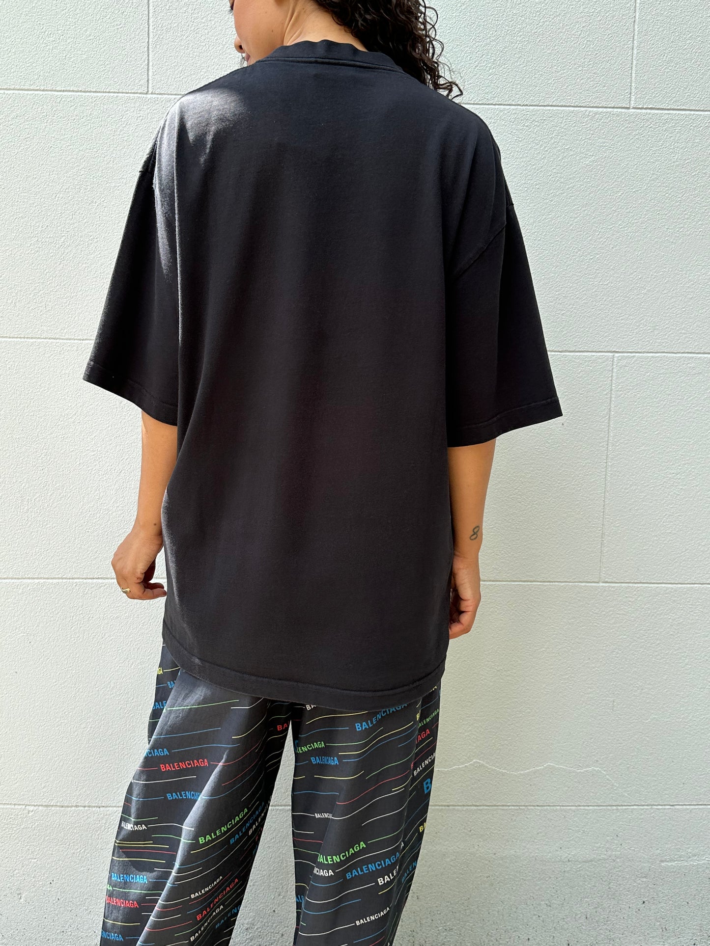 Balenciaga London Black T-Shirt Size L