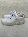 Jimmy Choo White Leather Sneakers Size 40