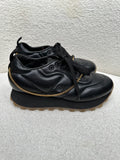 Proenza Schouler Gold Chain Black Sneaker Size 38