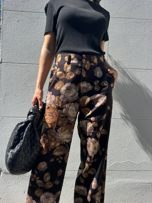 Comme Des Garcons / Junya Watanabe Floral Wise Pant Size M