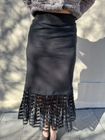 JW Anderson Black Pleat Skirt Size 6