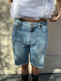 Chanel Long Denim Shorts Size 44