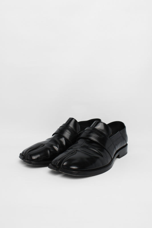Maison Margiela Black Tabi Loafers size 38.5