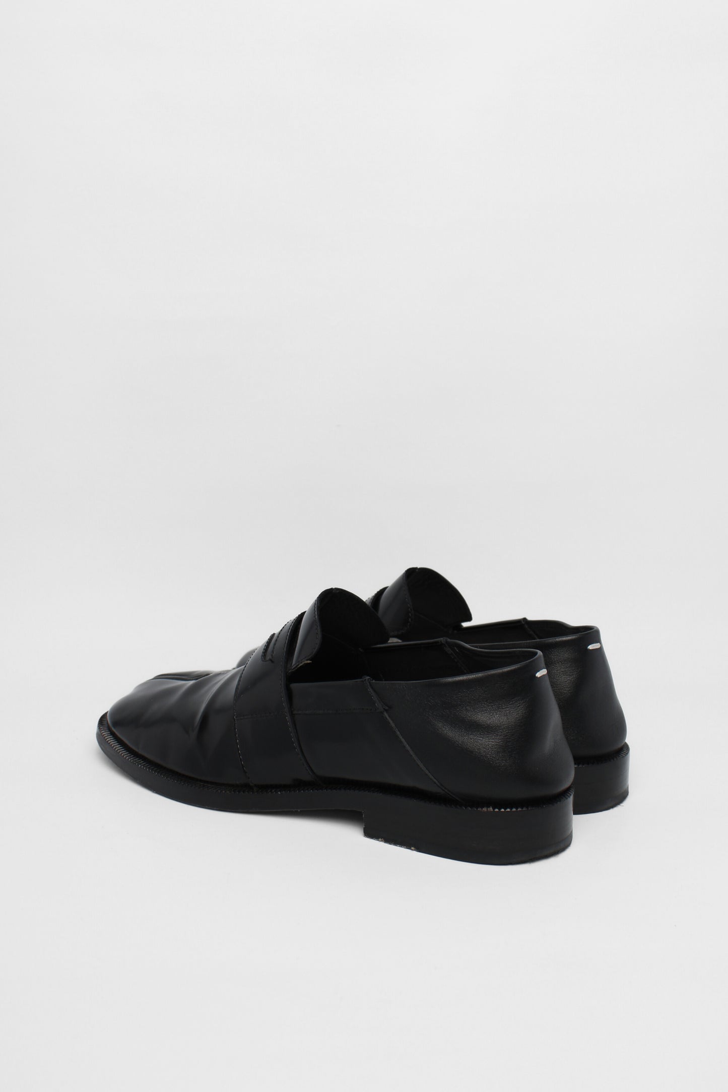 Maison Margiela Black Tabi Loafers size 38.5