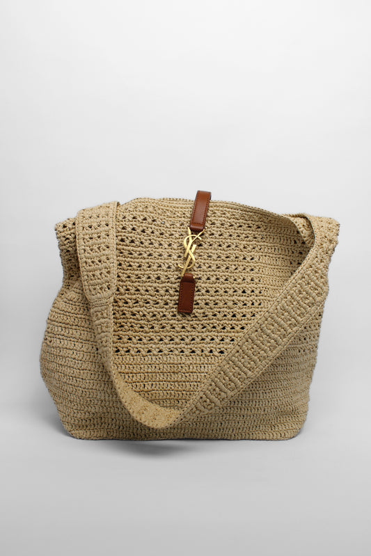 YSL Raffia Hobo Bag