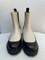 Malene Birger Ecru Leather Boots Size 37