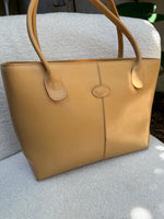 Tods Large Butter Leather Di Bag