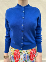 Sophie D'Hoore Blue Cardigan Size 40