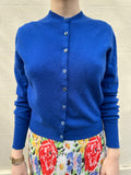 Sophie D'Hoore Blue Cardigan Size 40