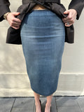 Alaia Denim Skirt Size 42