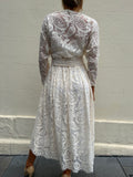 Zimmermann Ecru Lace Dress Size 1