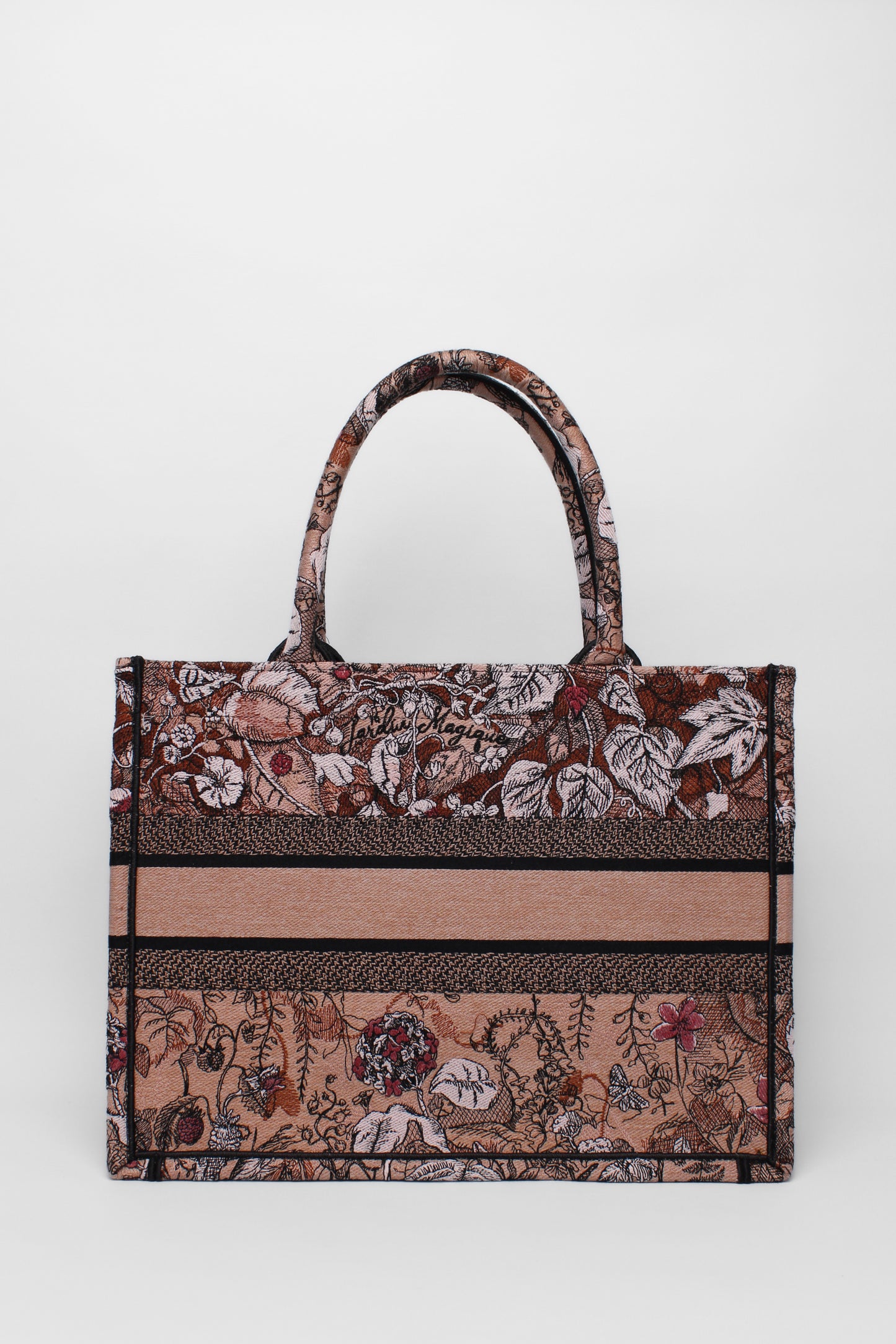 Christian  Dior Jardin Magique Pink Book Tote