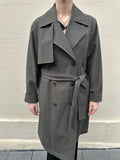 Jac + Jack Moss Trench Coat Size M