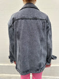 Camilla and Marc Black Denim Jacket Size L