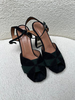 Marni Peeptoe Suede Heels Size 36