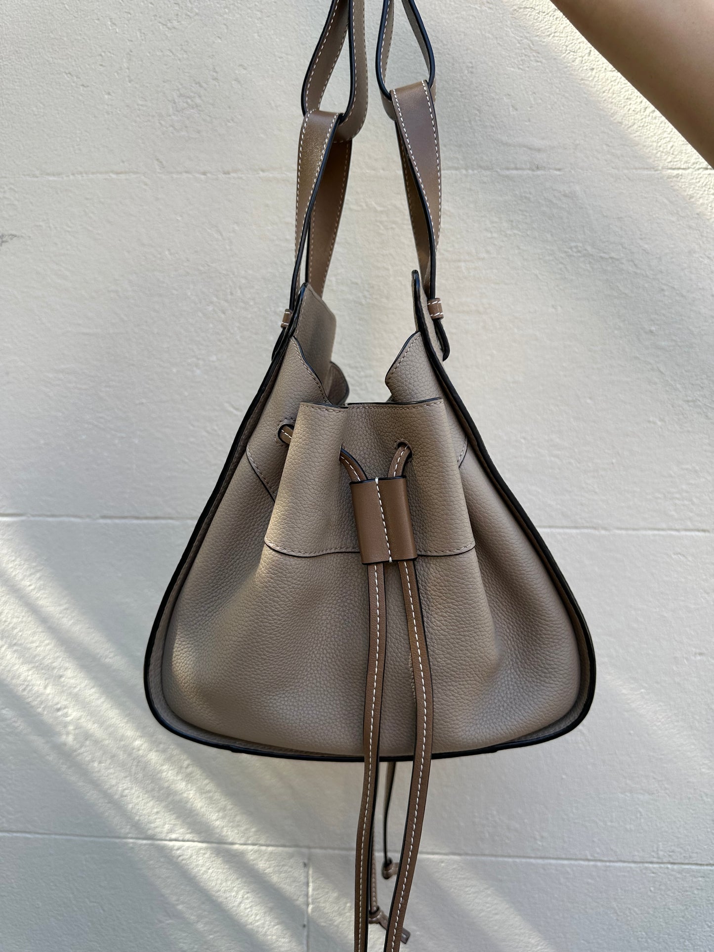 Loewe Hammock Taupe Bag
