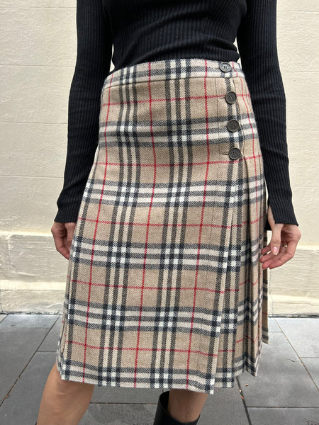 Burberry Wool Skirt Size 6