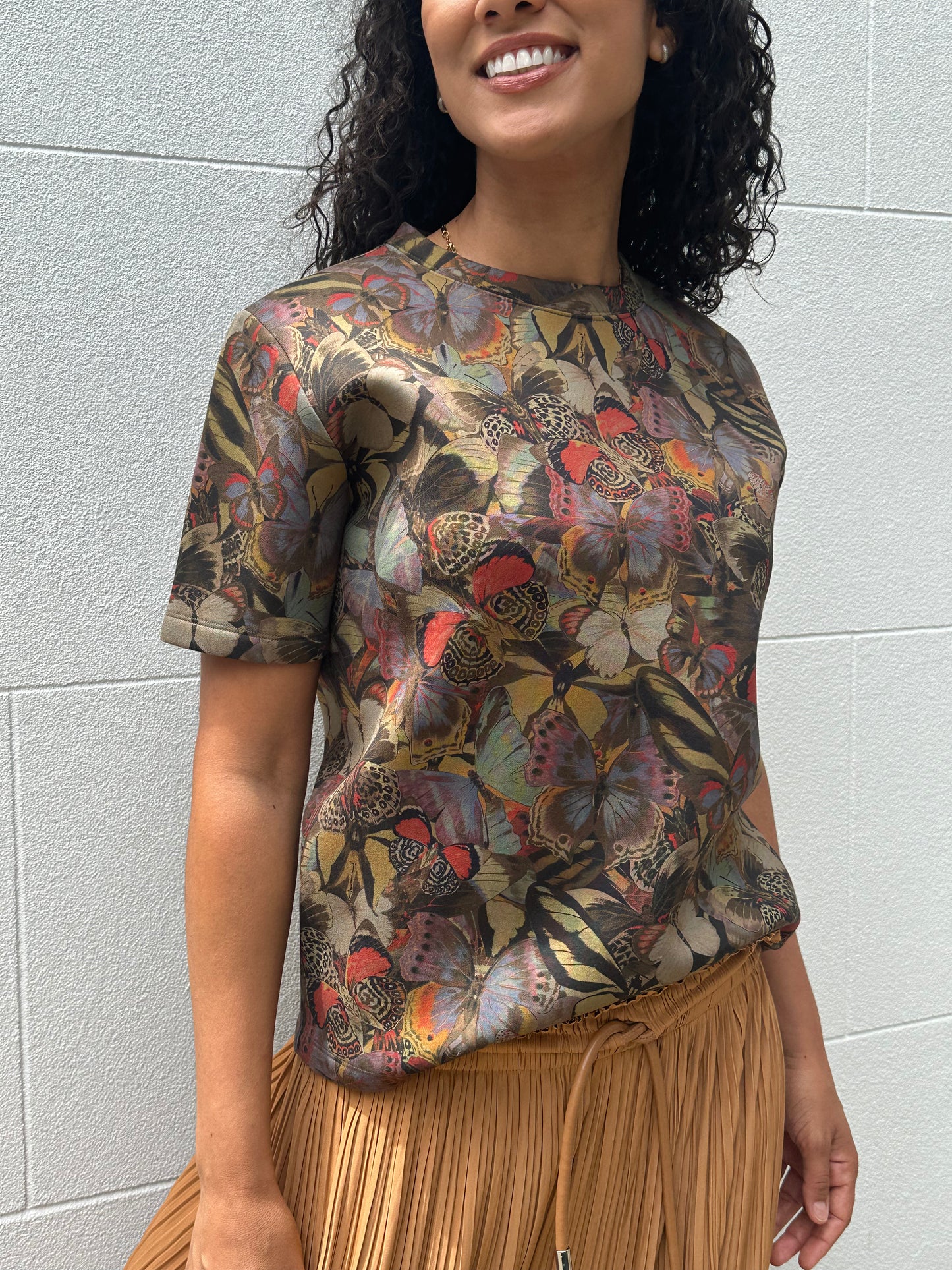 Valentino Butterfly Top Size XS