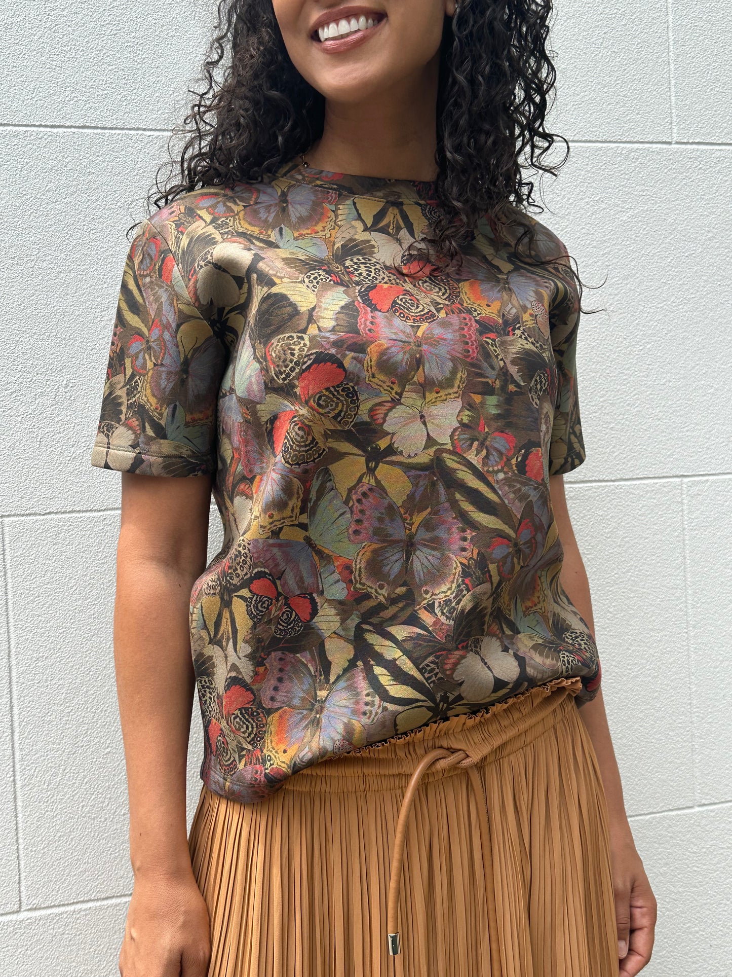 Valentino Butterfly Top Size XS