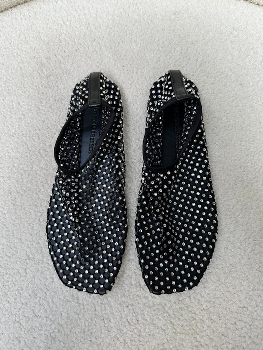Christopher Esber Glitter Flats Size 35