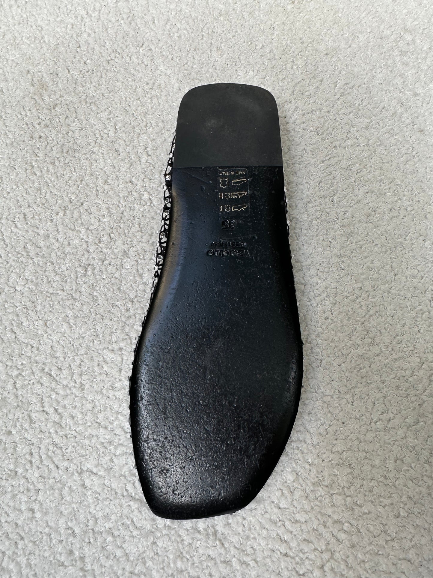 Christopher Esber Glitter Flats Size 35