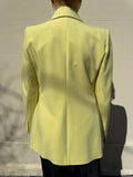 Scanlan Theodore Chartreuse Jacket Size 12