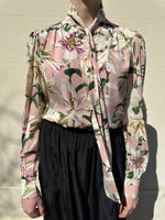 Dolce & Gabbana Pink Floral Shirt Size 42