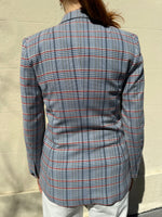 Rag & Bone Blue Check Jacket Size 0