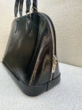 Louis Vuitton Alma Patent Black Bag