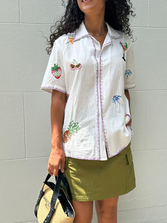 Kenzo Khaki Skirt Size 36