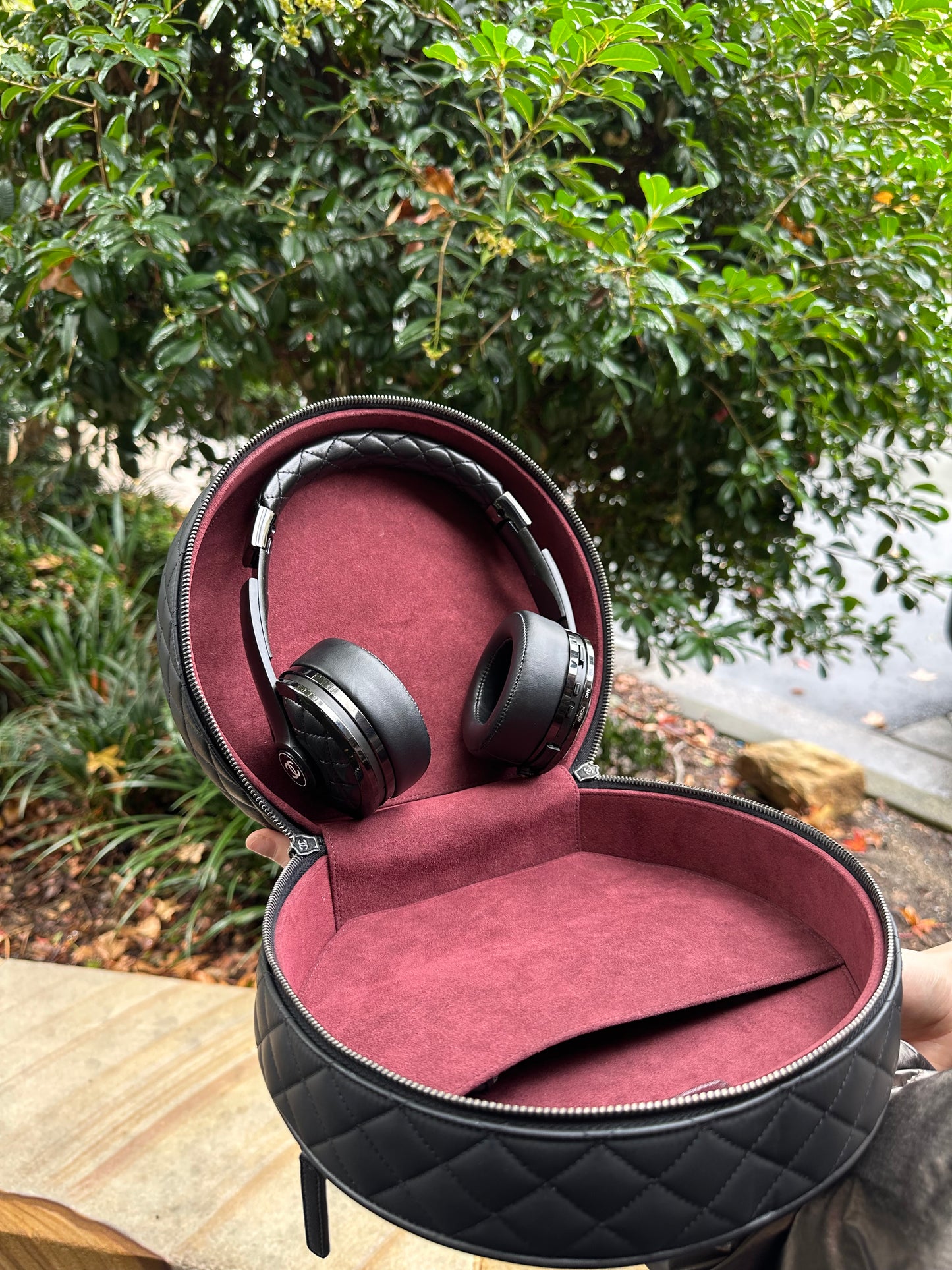 Chanel Quilted Headphones