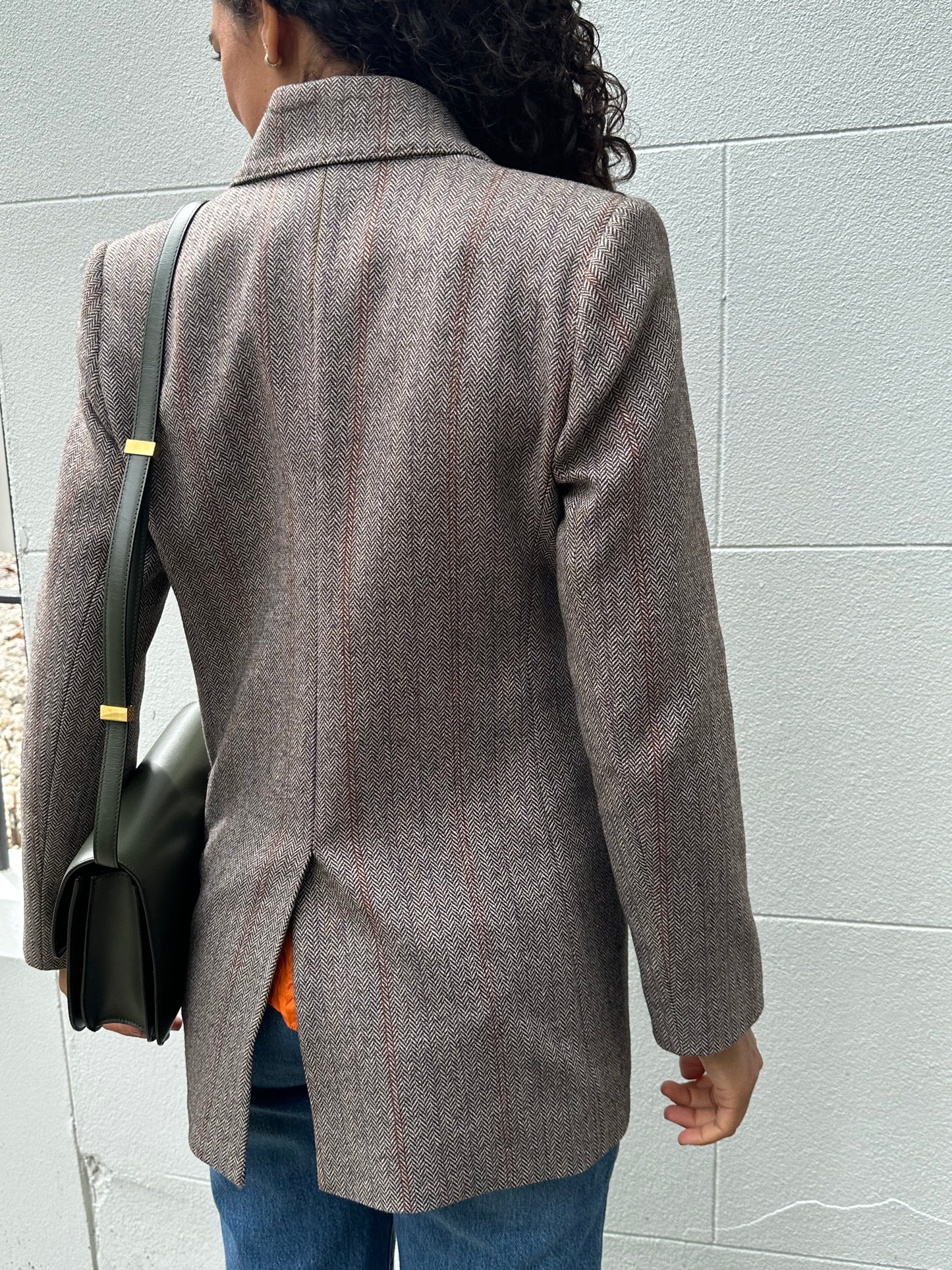 Scanlan Theodore Herringbone Jacket Size 8