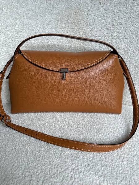 Toteme T Lock Tan Bag