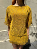 Zimmermann Yellow Towelling Dress Size 0