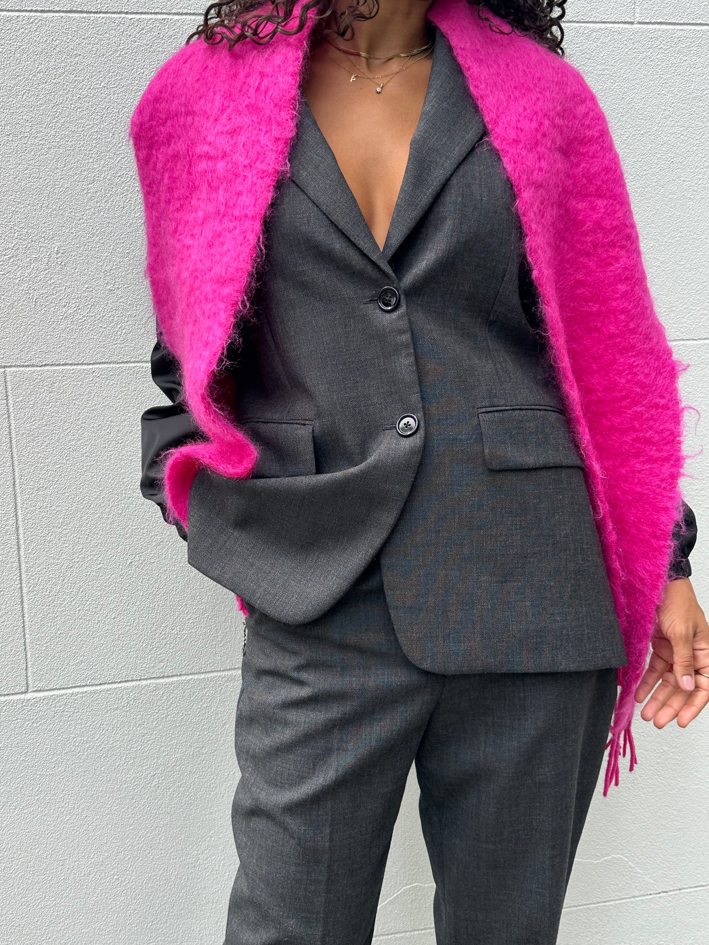 Prada Grey Pant Suit Size 40