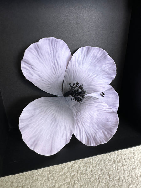 Chanel Lilac Flower Brooch